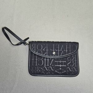 Michael Kors Jet Set Small Signature Wristlet Black